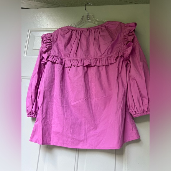 Crosby by Mollie Burch MAE TOP Pink Size Medium - Picture 10 of 12